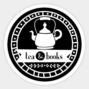 Tea & Books Sticker